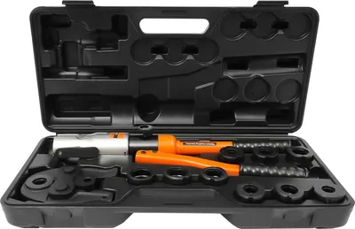 Zdjęcie produktu dla Hydrauliczne szczypce do zaciskania, Solidna konstrukcja, Wszechstronne zastosowanie, Pomarańczowy