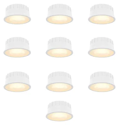 Produktbild von hoftronic LED Modul 6W 570lm CCT dimmbar Weiß 10er Set