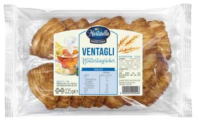 Produktbild von Maristella Pasticceria Ventagli Blätterteigfächer 225g