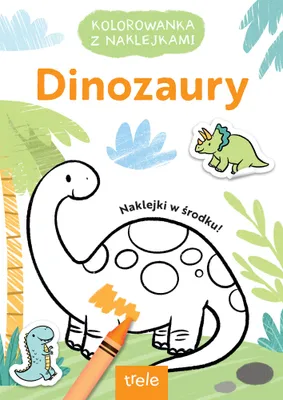 Immagine prodotto di Kolorowanka Dinozaury z wykrojnikiem dla dzieci