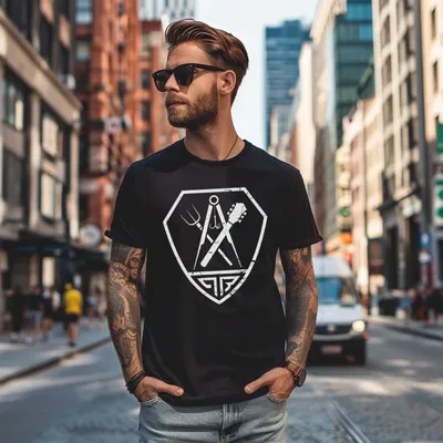 Produktbild von Philipp Burger - Logo T-Shirt (black)