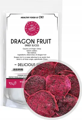 Zdjęcie produktu dla Smoczy owoc czerwony - 1 kg plastrów pitaya