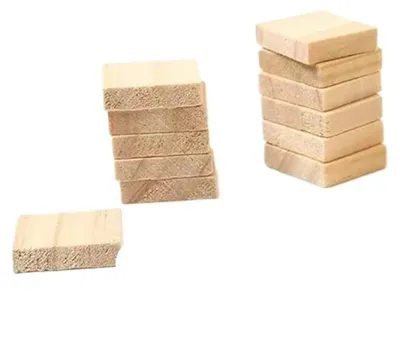 Immagine prodotto di Set di 300 blocchi di legno per progetti creativi