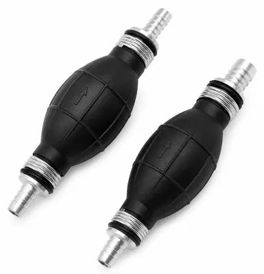 Productafbeelding van 2 stuks gasolie-aanzuiger, handmatige brandstofpomp voor benzine en diesel