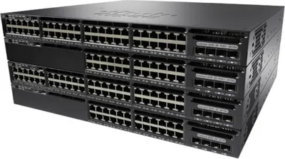 Produktbild von Cisco Catalyst WS-C3650-48TQ-L, Managed, L3, Gigabit Ethernet (10/100/1000), Vollduplex, Rack-Einbau, 1U