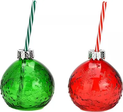 Produktbild von Trinkglas Weihnachtkugel 2er-Set 450ml