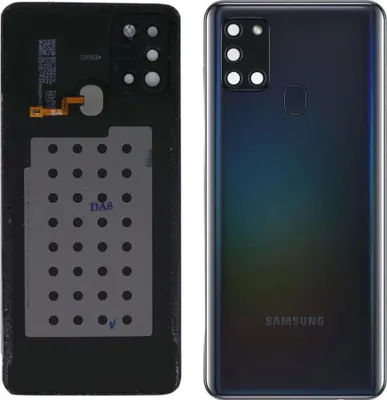 Produktbild von Original Samsung Galaxy A21s SM-A217F Akkudeckel Backcover Schwarz Akzeptabel mit Sensor