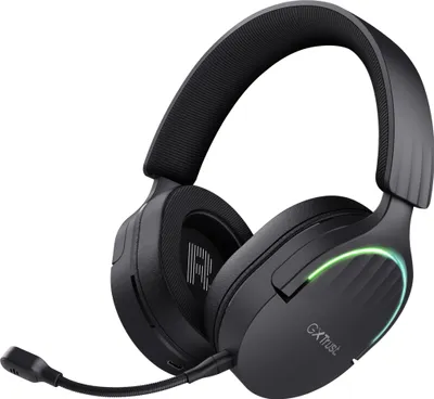 Obrázok produktu pre Trust GXT491 FAYZO Gaming Over Ear Headset Bluetooth® Virtual Surround Schwarz Surround-Sound, Mikrofon-Stummschaltung