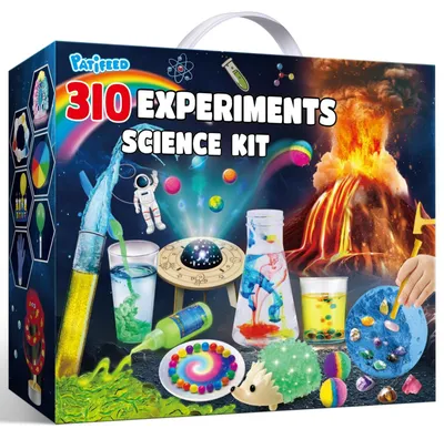 Produktbild von Wissenschaftsset Experimentierkasten Chemiebaukasten - 310 Experimente - Für Kinder