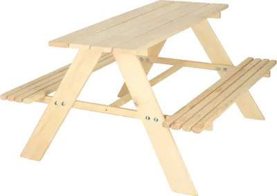 Produktbild von Kindergartentisch aus Holz 92 x 78 x 52cm