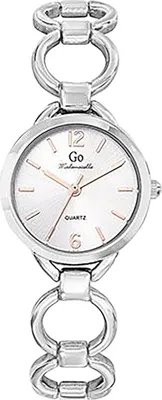 Image de Girl Only Femme Montre bracelet métallique Mademoiselle argentée Montre à quartz analogique UGO695520