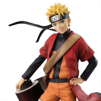Produktbild von Megahouse Naruto Shippuden G.e.m. Serie Pvc Statue 1/8 Naruto Uzumaki Weisenmodus 19 Cm Orange  Orange One Size