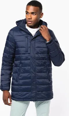 Produktbild von Kariban Leichter Herren-Daunenparka mit Kapuze