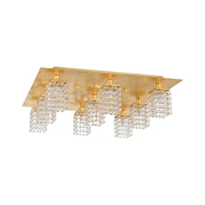 Productafbeelding van EGLO 97722, 9 lampen, G9 fitting, 360 lm, goudkleurig