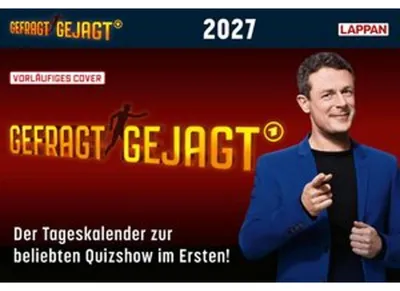 Obrázok produktu pre Gefragt Gejagt – Odtrhávací kalendár na každý deň 2027