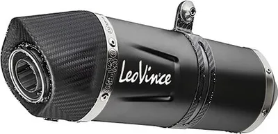 Produktbild von LeoVince LV One Evo Black Slip-On Auspuff genehmigt für KTM DUKE 390
