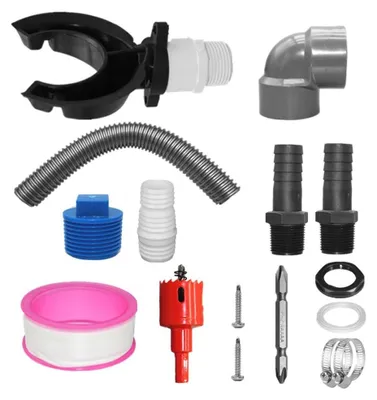 Image de Solidchoice - Kit de drainage des eaux de pluie pour jardin et irrigation