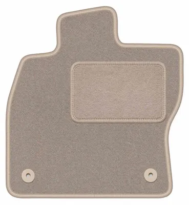 Produktbild von Fahrermatte Velours für Skoda Superb III 2015-2020 (Kombi/Limousine) – 1-tlg, Beige, passgenau – Wielganizator LUX