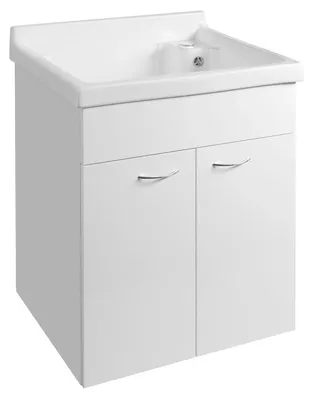 Obrázok produktu pre Aqualine Skrinka pod umývadlo, 58x70x52,8 cm, biela - 57037