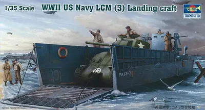 Immagine prodotto di Trumpeter US Landungsboot Lmm (3) 1:35, 00347