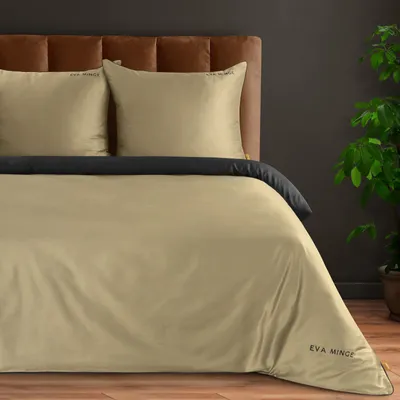 Produktbild von Eurofirany Bettwäschegarnitur Bettwäsche H EVA 08D 160x200 cm 3 TLG SET: mit 2 Kissenbezüge 70x80 cm LAM