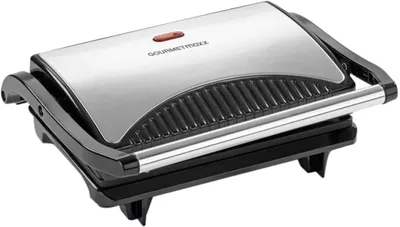 Produktbild von GOURMETmaxx 09898 Turbo-Grill Kontaktgrill, Materialmixgehäuse, 700 Watt, Thermostat