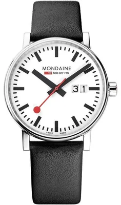 Produktbild von Mondaine Herren Uhr Armbanduhr 40 mm MSE.40210.LBV evo2 Leder