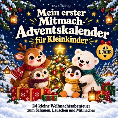 Produktbild von Mein erster Mitmach-Adventskalender für Kleinkinder