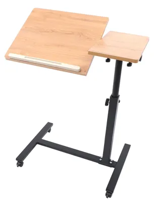 Immagine prodotto di Tavolo per laptop - Tavolino da letto - Tavolino portatile - Supporto per laptop - Tavolo da lavoro - Regolabile in altezza