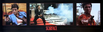 Obrázek produktu pro SCARFACE – Gun – 30,5 × 91,5 cm – Plakát