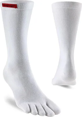 Obrázek produktu pro Ponožky Injinji Sport Original Weight Crew, bílé, velikost EU 37–40, pánské, bílé, velikost EU 37–40