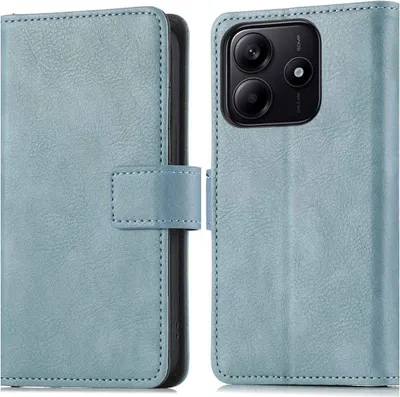 Image de imoshion Bibliothèque Luxe pour le Xiaomi Redmi Note 14 (5G) - Bleu clair