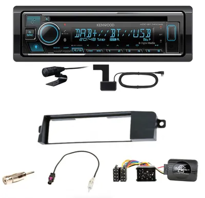 Produktbild von Kenwood KDC-BT740DAB Digitalradio Bluetooth Einbauset für BMW 3er E46