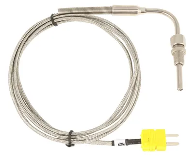 K-Typ Thermoelement, offener Winkel, EGT-Sensor, 0-1250°C, 80mm, Edelstahl
