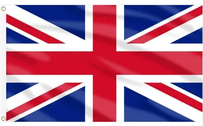 Produktbild von Union Jack Flagge 150 x 90 cm, doppelseitig, mit Messingösen, Großbritannien, Party Deko