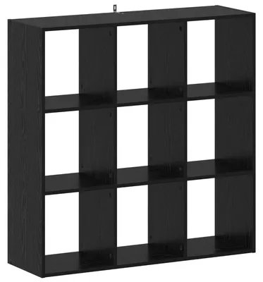 Obrázek produktu pro vidaXL Knihovna z černého dubu 102 x 32 x 102 cm