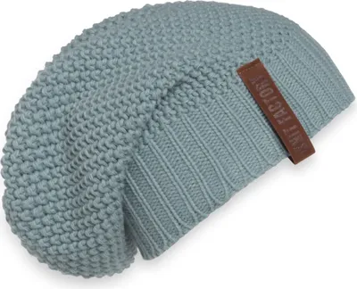 Produktbild von Knit Factory Coco Mütze - Stone Green - One Size
