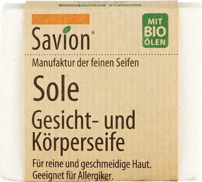 Produktbild von Gesicht- und Körperseife - Sole 85g