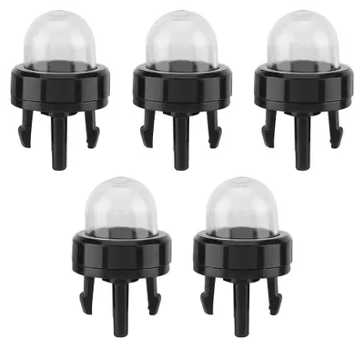 Image de Lot de 5 pompes d'amorçage pour carburateur de tronçonneuses et débroussailleuses – Huile pour carburateur