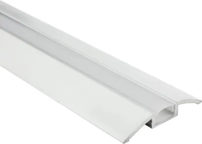 Produktbild von - F01 LED Aluprofil Weiss Übergangsprofil 1m opal
