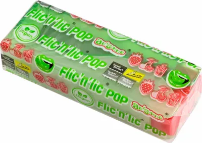Zdjęcie produktu dla Flic'n'Lic Lutscher POP świecący w ciemności (26 g)