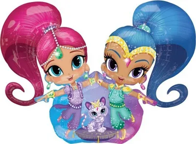 Produktbild von Shimmer & Shine Airwalker Folienballon