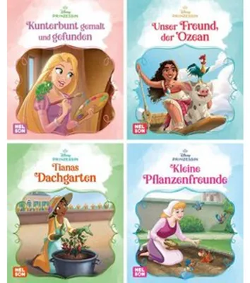 Obrázok produktu pre Nelson Mini-Bücher: 4er Disney Prinzessin 25-28