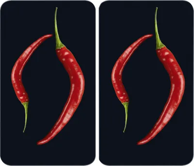 Zdjęcie produktu dla WENKO nakładka na płytę kuchenną nakładka na deskę do krojenia nakładka na płytę Pepper