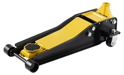 Obrázek produktu pro Hydraulický zvedák SucceBuy 3T, zvedák s výškou zdvihu 75–500 mm, gumovou podložkou 95 mm a dvojitým válcem, ocelová konstrukce s pohyblivostí 360° pro osobní automobily, SUV a dílny