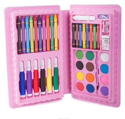 Image de Verk 18245 Set de peinture 42 pcs rose