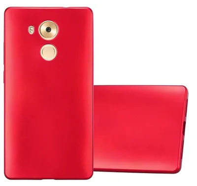 Immagine prodotto di Cadorabo copertura protettiva per Huawei MATE 8 custodia in rosso telefono cellulare TPU custodia in silicone custodia di copertura