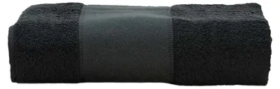 Image de ARTG - Serviette « Print-Me » LT1261 (taille unique) (noir)