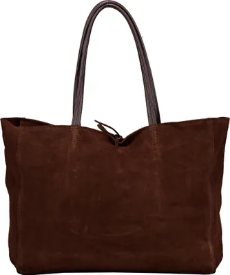 Produktbild von Hausfelder Manufaktur Shopper Velours Braun 30