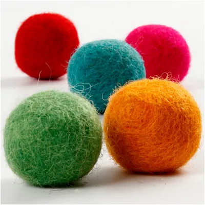 Produktbild von Creativ Company 45137, Handwerk, Mehrfarbig, Wolle, 20 mm, 20 mm, Sichtverpackung